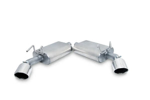 Gibson 10-15 Chevrolet Camaro LS 3.6L 2.25in Axle-Back Dual Exhaust - Aluminized - Main Product View