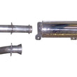 Load image into Gallery viewer, Gibson 11-13 Yamaha YXR700F Rhino 700 FI Base Single Exhaust - Stainless - Main Product View