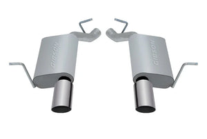 Gibson 11-18 Jeep Grand Cherokee Laredo 3.6L 2.25in Axle-Back Dual Exhaust - Aluminized - Main Product View