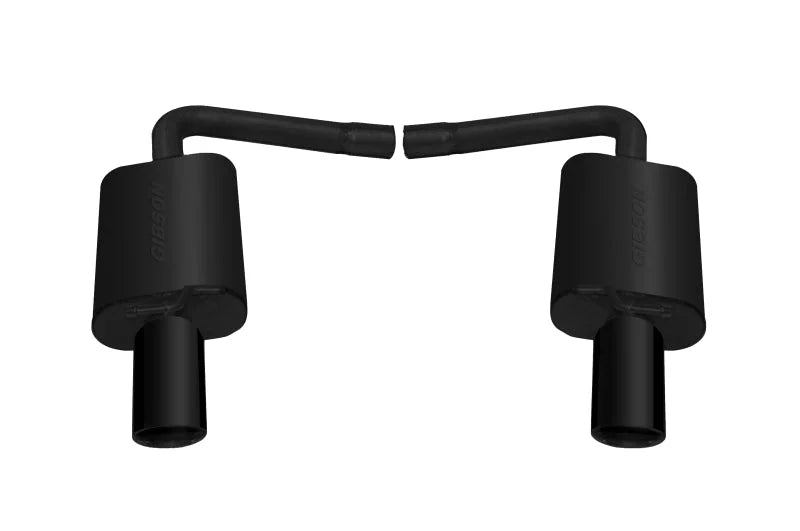 Gibson 11-18 Jeep Grand Cherokee Laredo 3.6L 2.25in Axle-Back Dual Exhaust - Black Elite - Main Product View