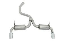 Load image into Gallery viewer, Gibson 14-20 Jeep Cherokee 3.2L 2.5in/2.25in Cat-Back Dual Split Exhaust - Stainless - Back View