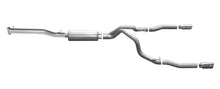 Load image into Gallery viewer, Gibson 15-18 Chevrolet Silverado 1500 LS 5.3L 3in/2.25in Cat-Back Dual Split Exhaust - Aluminized - Main Product View