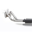Load image into Gallery viewer, Gibson 15-19 Chevrolet Tahoe LS 5.3L 2.25in Cat-Back Dual Sport Exhaust - Black Elite - Back View