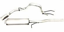 Load image into Gallery viewer, Gibson 20-21 Ford F250/F350 Super Duty Extended Cab Cat-Back Exhaust - Stainless - Installation View