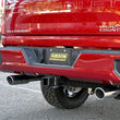 Load image into Gallery viewer, Gibson 20-22 Silverado/GMC Sierra 2500 HD 6.6L Crew Cab (Long Bed) Cat-Back Dual Split Exhaust - Side View