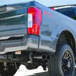 Load image into Gallery viewer, Gibson 2019 Ford F250 Super Duty 6.2L Black Elite Cat-Back Dual Sport Exhaust System - Stainless - Side View