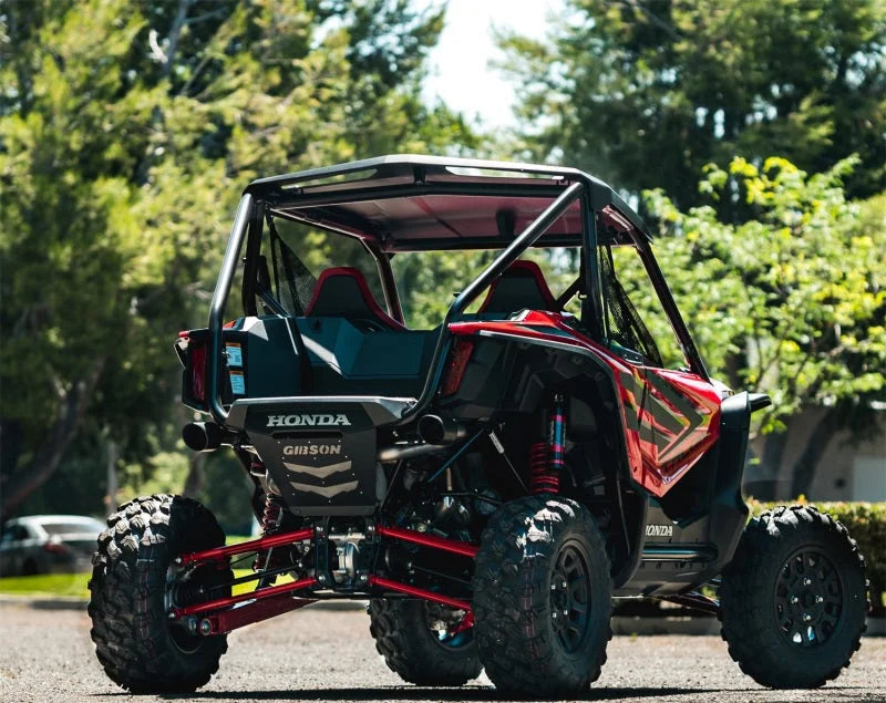 Gibson 2019 Honda Talon 1000R/X 2.25in Dual Exhaust - Black Ceramic - Side View