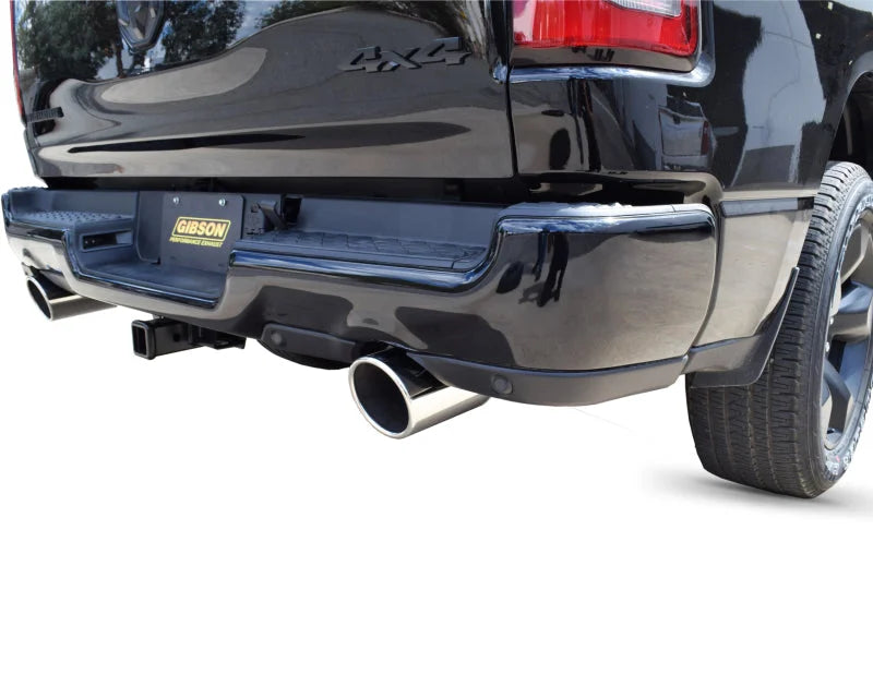 Gibson 2019 Ram 1500 Big Horn 5.7L 2.5in Cat-Back Dual Split Exhaust - Stainless - Detail View