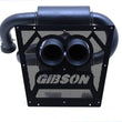 Load image into Gallery viewer, Gibson 2024 Cam-Am Maverick R 4in. T304 Stainless Round Dual Wall Slash-Cut Tip - Black Ceramic - Additional View 6