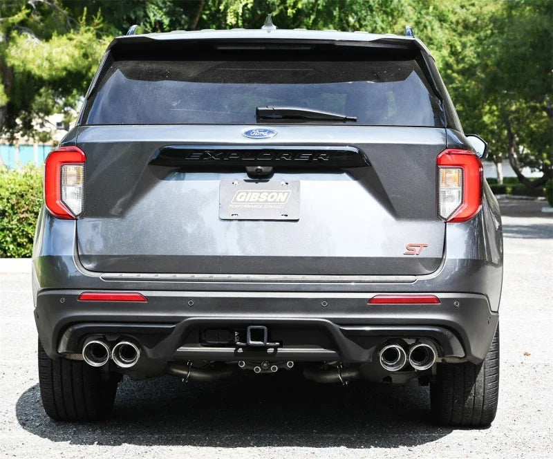 Gibson 2.25in Axle-Back Dual Exhaust - Side View