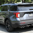 Load image into Gallery viewer, Gibson 2.25in Axle-Back Dual Exhaust - Back View