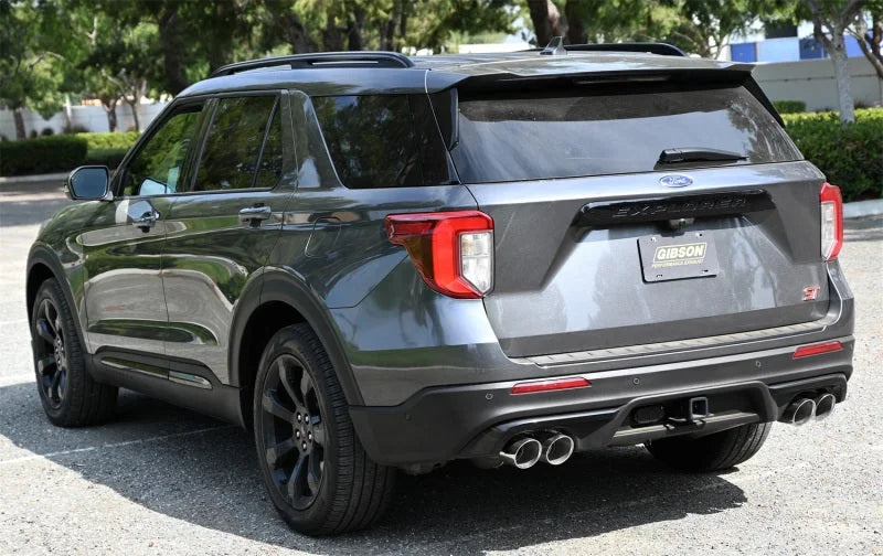 Gibson 2.25in Axle-Back Dual Exhaust - Back View