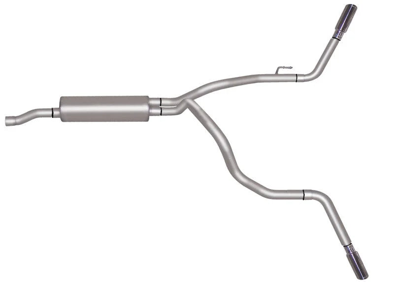Gibson 2.25in Cat-Back Dual Extreme Exhaust - Aluminized fits 2009-2018 Ram 1500 5.7L - Main Product View