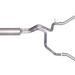 Load image into Gallery viewer, Gibson 00-01 Chevrolet Suburban 1500 Base 5.3L 2.25in Cat-Back Dual Split Exhaust - Stainless - Main Product View