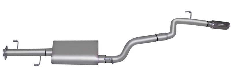 Gibson 2.5in Cat-Back Single Exhaust - Stainless fits 2007-2014 Toyota FJ Cruiser BASE 4.0L - Main Product View