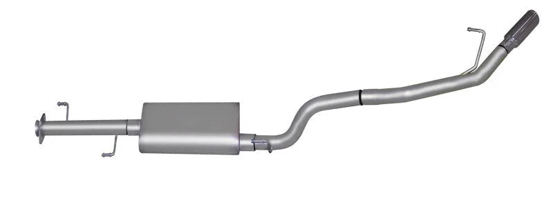 Gibson 2.5in Cat-Back Single Exhaust - Stainless fits 2007-2014 Toyota FJ Cruiser BASE 4.0L - Main Product View