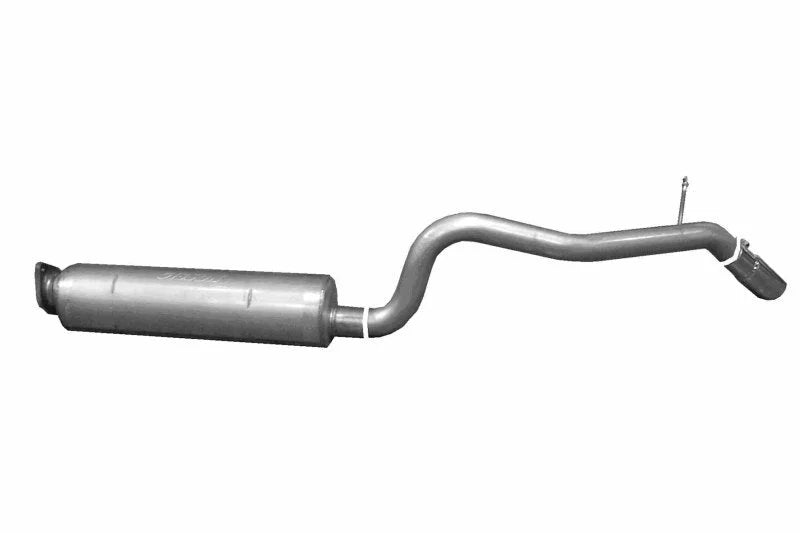 Gibson 2.5in Cat-Back Single Exhaust - Stainless fits 2004-2005 Chevrolet Blazer / S10 4.3L ZR2 - Main Product View