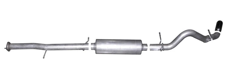 Gibson 3.5in Cat-Back Single Exhaust - Stainless fits 2007-2011 GMC Sierra 1500 DENALI 6.2L - Main Product View