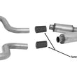 Load image into Gallery viewer, Gibson 3in Cat-Back Dual Exhaust - Black Elite (Ceramic) fits 2015-2023 Dodge Challenger 6.2L SRT Hellcat - Main Product View