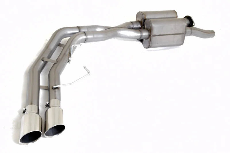 Gibson 3in Cat-Back Super Truck Exhaust - Stainless fits 2017-2020 Ford F-150 Raptor 3.5L - Main Product View