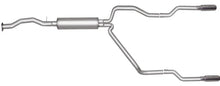 Load image into Gallery viewer, Gibson 96-97 Chevrolet C1500 Base 4.3L 2.5in Cat-Back Dual Split Exhaust - Stainless - Main Product View