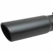 Load image into Gallery viewer, Gibson Black Ceramic Rolled Edge Angle Exhaust Tip - Side View