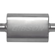 Load image into Gallery viewer, Gibson CFT Superflow Center/Center Oval Muffler - 4x9x18in/3in Inlet/3in Outlet - Stainless