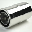 Load image into Gallery viewer, Gibson Marine Power Tip Muffler (Pair) - 4in Inlet/6.75in Length - Stainless - Main Product View