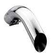 Load image into Gallery viewer, Gibson Marine Turn Down Slash-Cut Tip (Pair) - 4in Inlet/11in Length - Stainless - Main Product View