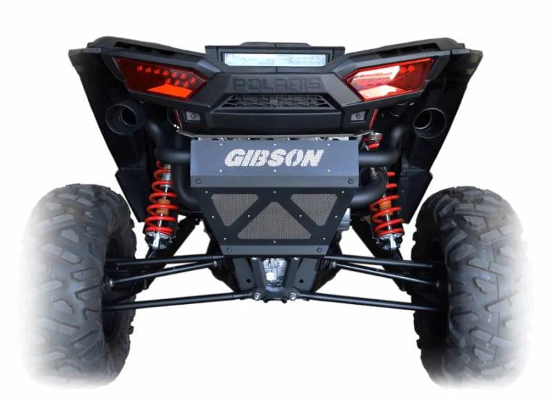 Gibson Polaris RZR UTV Beauty Plate - Black Ceramic - Side View