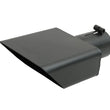 Load image into Gallery viewer, Gibson Rectangle Sport Tip - Center - 6x2.75in OD/2.5in Inlet/9.5in Length - Black Ceramic - Main Product View