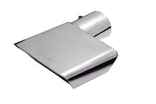 Load image into Gallery viewer, Gibson Rectangle Sport Tip - Left - 6x2.75in OD/2.5in Inlet/6in Length - Stainless - Main Product View