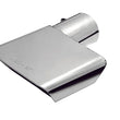 Load image into Gallery viewer, Gibson Rectangle Sport Tip - Left - 6x2.75in OD/2in Inlet/9.5in Length - Stainless - Main Product View