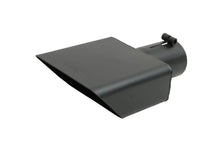 Load image into Gallery viewer, Gibson Rectangle Sport Tip - Right - 6x2.75in OD/2.5in Inlet/6in Length - Black Ceramic - Main Product View