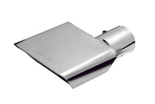 Load image into Gallery viewer, Gibson Rectangle Sport Tip - Right - 6x2.75in OD/2in Inlet/9.5in Length - Stainless - Main Product View