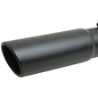 Load image into Gallery viewer, Gibson Rolled Edge Slash-Cut Tip - 5in OD/2.75-3in Inlet/12in Length - Black Ceramic - Main Product View