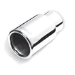 Load image into Gallery viewer, Gibson Rolled Edge Straight-Cut Tip - 3.5in OD/2.5in Inlet/6in Length - Stainless