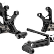 Load image into Gallery viewer, Gilles Tooling Adjustable Rearset - Black - Detail View