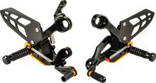 Load image into Gallery viewer, Gilles Tooling Adjustable Rearset - Black - KTM