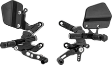 Load image into Gallery viewer, Gilles Tooling Adjustable Rearset - Black - KTM - Main Product View