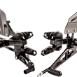 Load image into Gallery viewer, Gilles Tooling Adjustable Rearset - Black - KTM - Side View