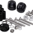 Load image into Gallery viewer, Gilles Tooling Bar-End Weights - Cone - Black LG-CO-22-B - Side View