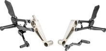 Load image into Gallery viewer, Gilles Tooling FXR Rearset - Black - Aprilia FXR-A03-B - Main Product View