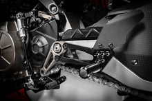 Load image into Gallery viewer, Gilles Tooling FXR Rearset - Black - Aprilia FXR-A03-B - Back View