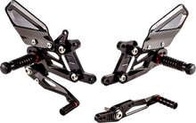Load image into Gallery viewer, Gilles Tooling FXR Rearset - Black - BMW