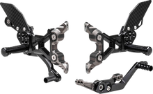 Load image into Gallery viewer, Gilles Tooling FXR Rearset - Black - BMW - Main Product View
