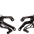 Load image into Gallery viewer, Gilles Tooling FXR Rearset - Black - Yamaha FXR-Y05-CUP-B - Main Product View