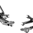 Load image into Gallery viewer, Gilles Tooling FXR Rearset - Black - Yamaha FXR-Y08-B - Main Product View