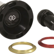 Load image into Gallery viewer, Gilles Tooling Front Axle Protector - Black - Yamaha - Main Product View