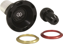 Load image into Gallery viewer, Gilles Tooling Front Axle Protector - Black - Yamaha - Main Product View